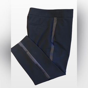 H&M Satin Stripe Dress Pants, cropped - 12